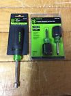 0353-11c Greenlee New Sealed Nut Driver And Square Recessed Tip Set