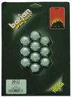 048313 Barjan Chrome Hex Nut Cover Per Card 020126905737