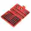 Pcf2327509514046rk 100pcs Unbranded Generic Chrome Vanadium Steel Screwdriver Torx Hex Head Bits Set W Case E5h3 730636892526