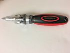 220867 107010 Toolway Stubby Multi Tool Screwdriver Cushion Grip Ratchet 220861070107