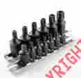 6899589 10746 Ate Aj 15 Pcs 1 4 3 8 Drive Impact Tamper Proof Star Bit Torx Bits Set Auto Tools 689958107469