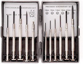 11pcs Mini Precision Screwdriver Set Xaqishire Small For Repair