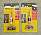 8020900 16008 Titan Magnetic Bit Holder Sets 802090160080