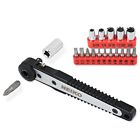 17772 Screwdriver Socket Set Head Mini Ratchet Wrench Bit 717972117772