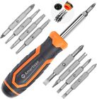 18-in-1 Multi-bit Screwdriver Multi-purpose Slotted Philips Pozi Torx Square