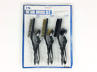 0536 2012-5-24 Rpl Rc Detail Wire Brush Set Nylon Steel Brass