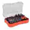 21-piece Hzf-8201-6pk Generic 6-pack Quick Release Screwdriver Holder Assorted Bit Set W Sockets