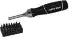 236360300 Husky Ratcheting Screwdriver Set Slotted Bits Philips