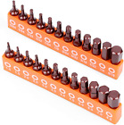 24-piece Hex Head Allen Drill Bit Set Metric And Sae S2 Steel Bits