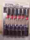 243-7314 Mega Max New 12 Piece Sae And Metric Nut Driver Set Standard Tools Nutdriver 886617000448