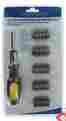 397-534 26-piece Workforce Ratcheting Screwdriver Set Includes Storage Pouch