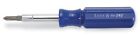 6-in-one 26010 Lutz Screwdriver Blue