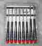 26591 Wiha 8 Piece Precision Nut Driver Set Inch Sizes Made In Germany Brand New