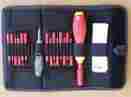 2831 Wiha 16 Piece Insulated Slim Screwdriver Set Pouch Vario