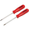 2950 Tekton Precision Machined Piece Torx Screwdriver Set Chrome 020209029503