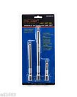 1788 3-pc 19 Cal Hawk Tools Chrome Vanadium Steel 3 8 Drive Wobble Extension Bar Set Sizes 6