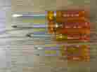 3-phillips Bd-144 Bd-122 Bd-111 Bd-183 Vaco Vintage 5-piece Screwdriver Set 2-slotted Made In Usa New