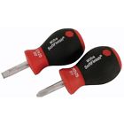 31191 Wiha Stubby Slotted Screwdriver Set With Phillips Softfinish 084705311913