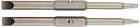 32411 Klein Tools Extended Screwdriver Bit Square Slotted Pack Of