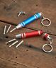 3430026 Afoyft Set Of Mini Screwdriver Keychains Red Blue