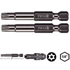 3498533 Toolpro Pieces Torx Security Bits With Professional Grade 712662269809