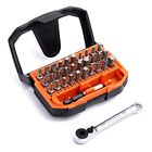 43312-5877 Tacklife Mini Ratchet Screwdriver Bit Set Extension Holder 695637231271