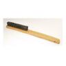 44056 Tool Shop Curved Wood Handle Steel Wire Bristle 870208057058