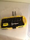 01840 45181 Tool Solutions New 39pc Stubby Ratchet Screwdriver Bit Set W Travel Case
