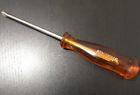 4752-1 Stahlwille Phillips Recess Screwdriver Lucite Handle Germany