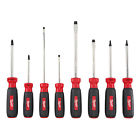 48-22-2018 Milwaukee 8pc Screwdriver Set With Square Recess New 045242317066
