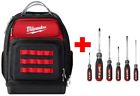48-22-8201-48-22-2886 Milwaukee Jobsite Backpack Tool Bag Polyester Black 0895101016285