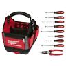 48-22-8310-48-22-2718-48-22-3079 Milwaukee Tool Bag Strippers Pliers Screwdriver Set 888234556988