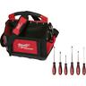48-22-8315-48-22-2706 Milwaukee Packout Tote With Screwdriver Set Tool Storage 888234571134