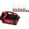 48-22-8320-48-22-2710 Milwaukee Packout Tote Screwdriver Set Shoulder Strap Plastic 888234579574