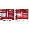 48-32-4023-48-32-4024 Milwaukee Screwdriver Bit Set Impact Rated Hex Drive 886211961190
