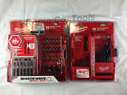 48-32-4401 Nib Pc 14 Bit Impact Drill 29 48-89-2800 Milwaukee Set