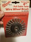 48-52-5030 Milwaukee Wire Brush Wheel Inch Carbon Steel Full 0045242145201