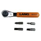 5370 5-piece Dipped Handle Ratcheting Wrench Style Multi-bit Screwdriver Kit