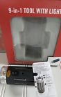 5046j9-01 Multi Tool With Light Belt Clip Black New In The