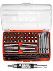 51-252d Black Decker Screwdriver Drill Bit Set Compact Storage 885911137607
