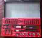 54-rs33 Allied New 33 Piece Reversible Ratchet Driver Set W Metal Storage Box
