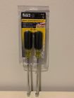 646m-sen Klein Tools Magnetic Tip Hollow Shaft Nut Driver Set New