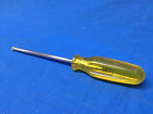 65-203 Stanley Screwdriver 6 3 Pt Phillips Made In Usa Amber Handle
