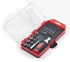 657807316706 King Compact Screwdriver Bits And Socket Set Ratchet