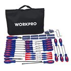 66582 Workpro Long Screwdriver Set Multi Purpose Heavy Duty 611193466582