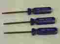 67699 Unbranded Tamperproof Torx Driver T27 4 Long Blade Blue Handle Lot Of 3