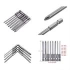 680613728203 Migiwata Magnetic Phillips Crosshead Screwdriver Bits Set Quick