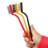 6915044023851 Unbranded Stainless Steel Wire Brushes Kit Brass Nylon