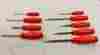 693-001 Ridgid Screwdriver Set New Orange Cushion Grip 9pc Flat Tip Phillips