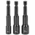 69437 Warrior Metric Quick Release Magnetic Nutsetter 3pc Impact Ready 638084201497